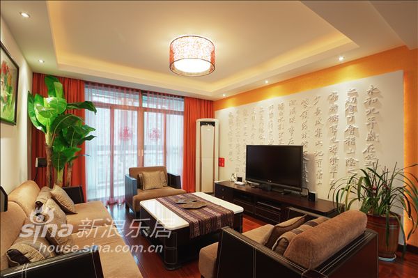 中式 别墅 客厅图片来自用户2757926655在阳城世家28的分享