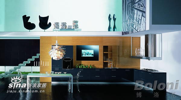 简约 一居 客厅图片来自用户2738093703在厨房样板间设计系列0467的分享