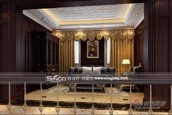 欧式 别墅 客厅图片来自用户2746889121在水晶配饰点缀 营造古典欧式氛围26的分享