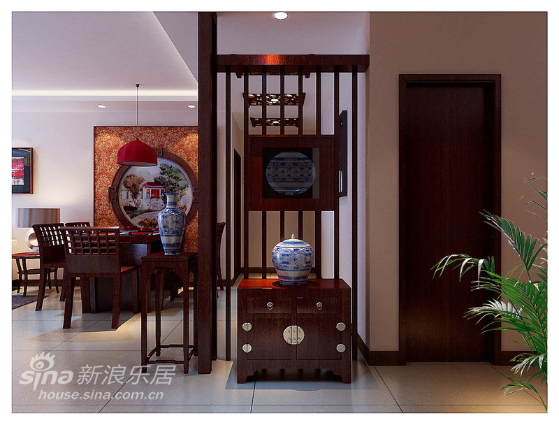 中式 三居 客厅图片来自用户2748509701在古韵新风-太星新城123平现代中式设计赏析14的分享