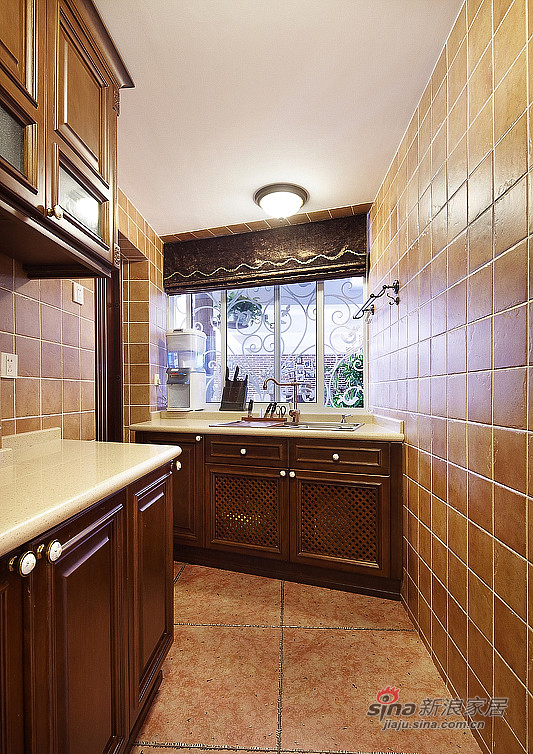美式 三居 厨房图片来自用户1907686233在230平现代美式家居设计鉴赏33的分享