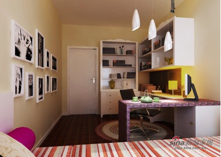 简约 三居 客厅图片来自用户2739378857在海淀145㎡的三居现代偏暖黄色81的分享