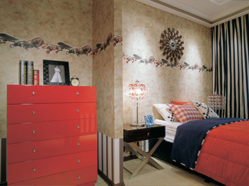 北欧 二居 卧室图片来自用户1903515612在20万全包90平奢华北欧大气家17的分享