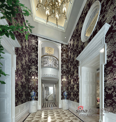 欧式 别墅 客厅图片来自用户2746948411在北京兴隆别墅室内设计14的分享