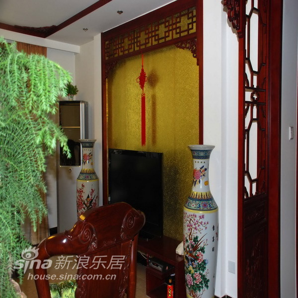 中式 复式 客厅图片来自wulijuan_16在古色中式之风15的分享