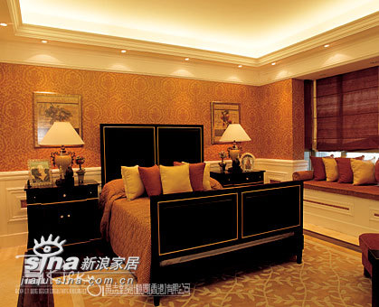 欧式 别墅 卧室图片来自用户2772873991在深圳天悦龙庭示范单位90的分享