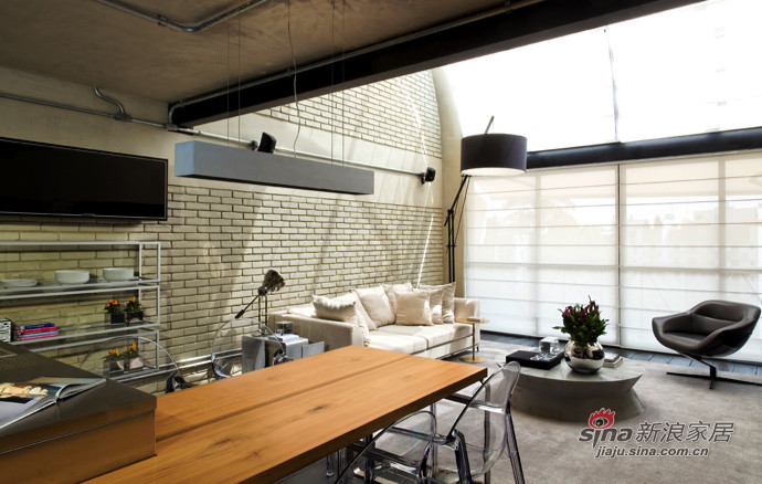 简约 别墅 客厅图片来自用户2738813661在充满阳刚之气的钢结构美式LOFT91的分享