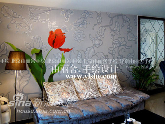 简约 一居 客厅图片来自用户2737759857在由丽舍手绘墙面艺术35的分享