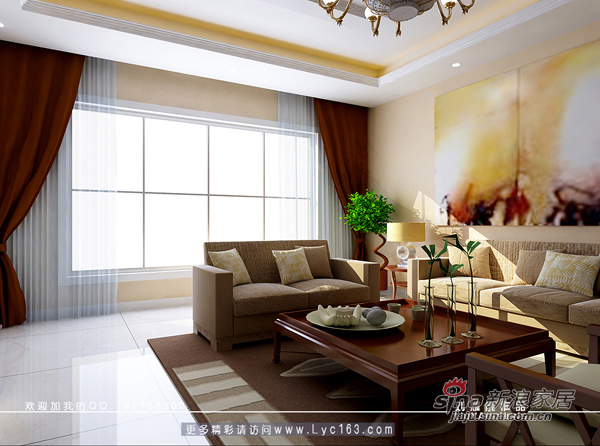 简约 三居 客厅图片来自用户2738829145在华丽简约的新古典主义风格73的分享