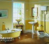 绝美阳光惬意浴室