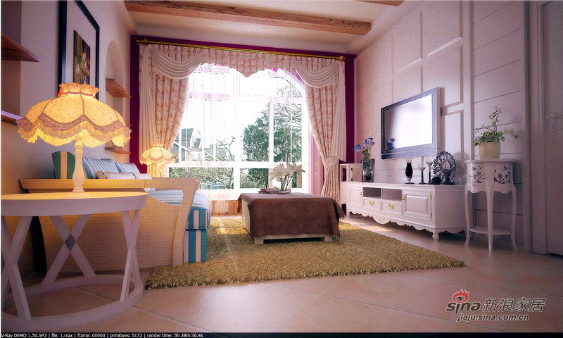 欧式 二居 客厅图片来自用户2746869241在韩式田园74的分享