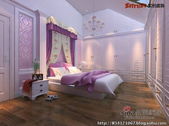 简约 一居 卧室图片来自用户2739153147在16万装修140平温馨大气三居室31的分享