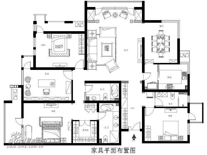 欧式 别墅 户型图图片来自用户2757317061在紫金长安29的分享