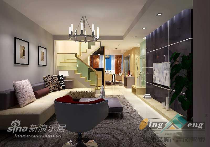 其他 别墅 客厅图片来自用户2558746857在苏州清风装饰设计师案例赏析2699的分享