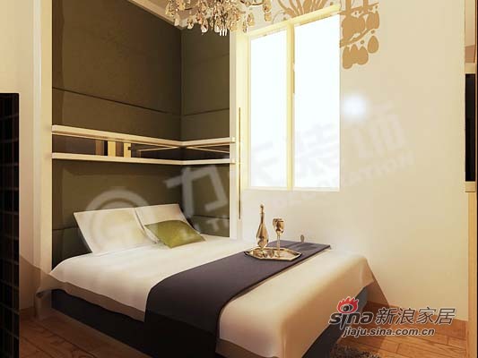 简约 一居 卧室图片来自阳光力天装饰在50平小户型的浪漫情调41的分享