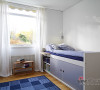 淡蓝色的小房间，纺纱的窗帘，小梦幻呢