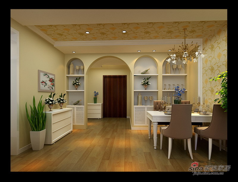 欧式 二居 客厅图片来自用户2746889121在润枫锦尚90平欧式田园设计77的分享