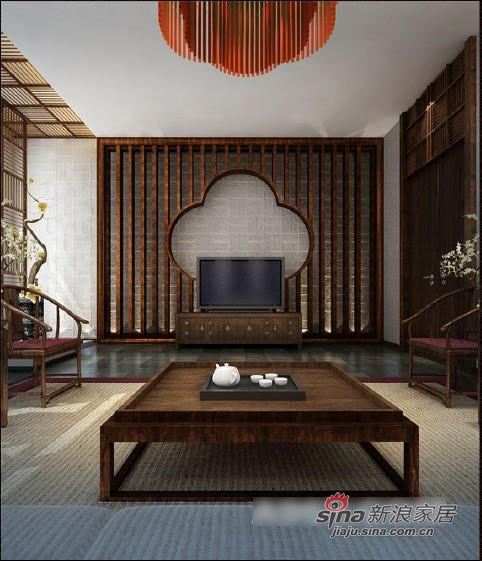 中式 三居 客厅图片来自用户1907659705在创意中式别墅设计78的分享