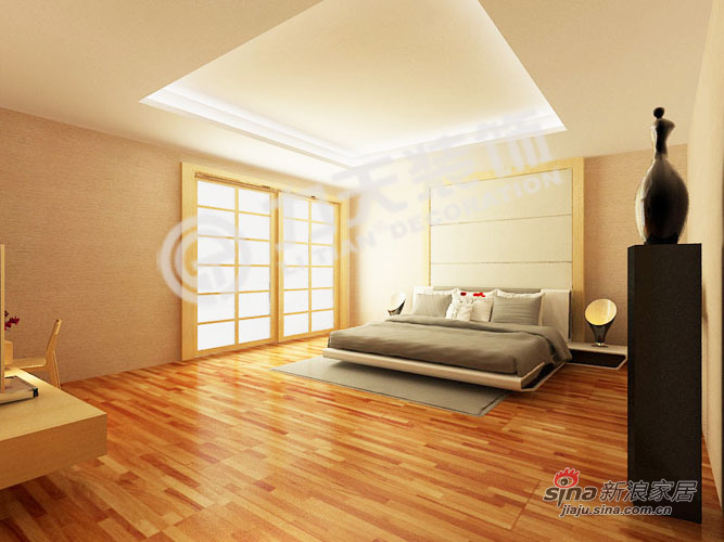 欧式 别墅 卧室图片来自阳光力天装饰在216平空间优化通用陆院70的分享
