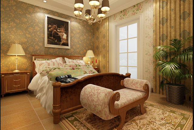 美式 舒适 白领 80后 温馨 卧室图片来自北京合建装饰在美式家园的分享