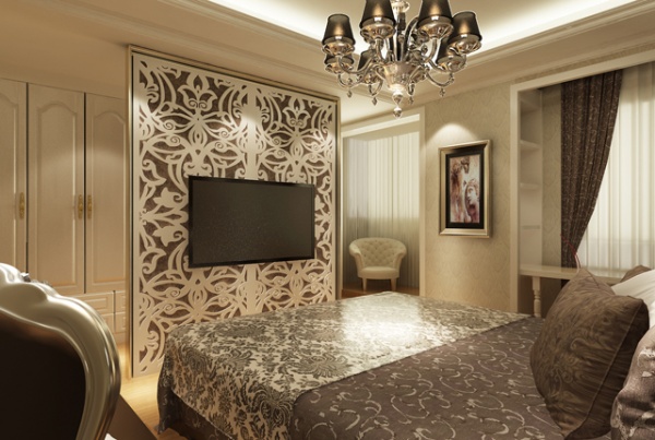 美式 白领 舒适 温馨 自然 80后 高富帅 卧室图片来自北京合建装饰在美式跃层公寓的分享