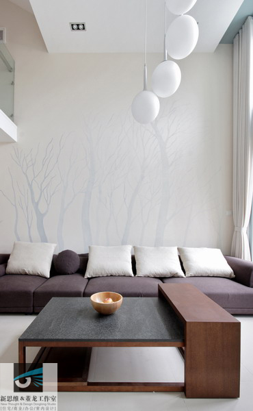 现代简约 北欧风情 客厅图片来自DoLong董龙设计在秋.IKEA   140平方 现代简约的分享