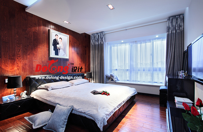 卧室图片来自DoLong董龙设计在酷尚幻境 133平 现代奢华的分享