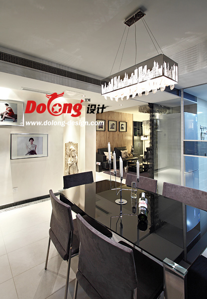 餐厅图片来自DoLong董龙设计在酷尚幻境 133平 现代奢华的分享