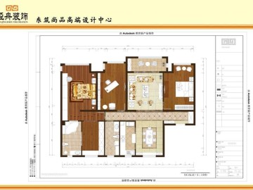 鸿坤曦望（170平）简约案例赏析