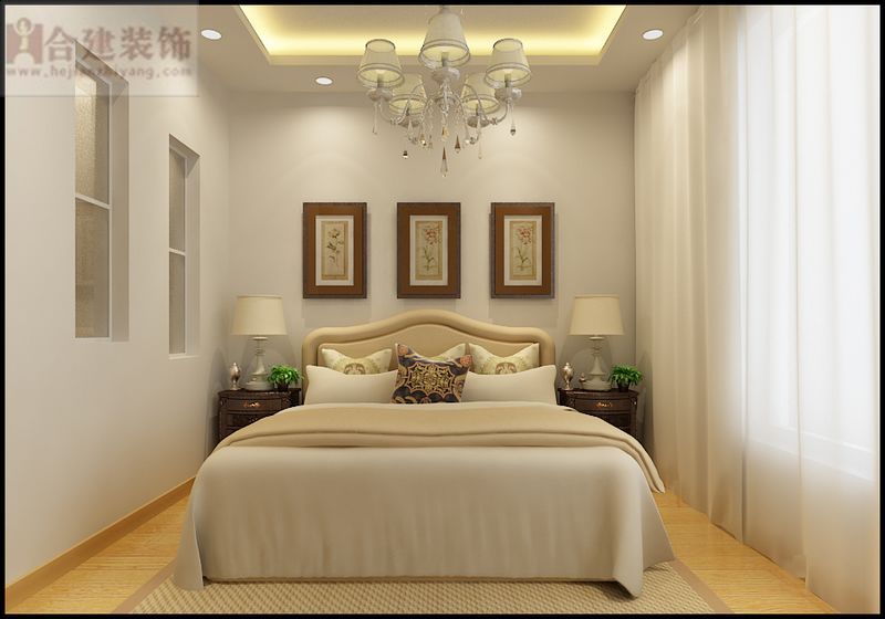 简约 卧室图片来自业之峰装饰旗舰店在燕山鑫都现代简约装修案例的分享
