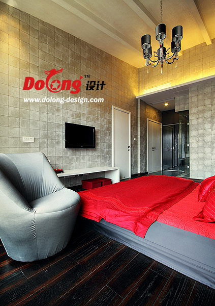 联排别墅 简奢 艺术 卧室图片来自DoLong董龙设计在简奢主义 270平 温润红木的分享