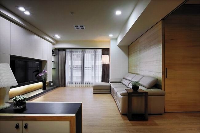 简约 现代 空间变化 自然 质朴 客厅图片来自贾凤娇在华贸城现代三局空间变换的分享
