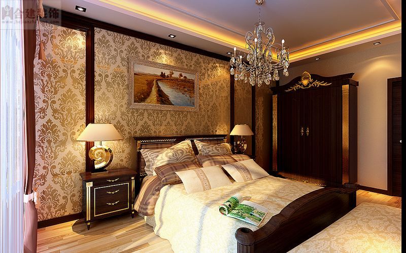 中式 卧室图片来自业之峰装饰旗舰店在中式风格装修设计案例的分享