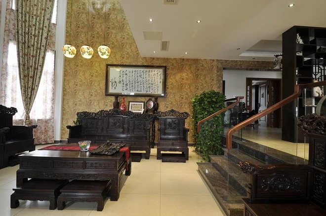 客厅图片来自合建装饰-二手房装修在中式古典的分享