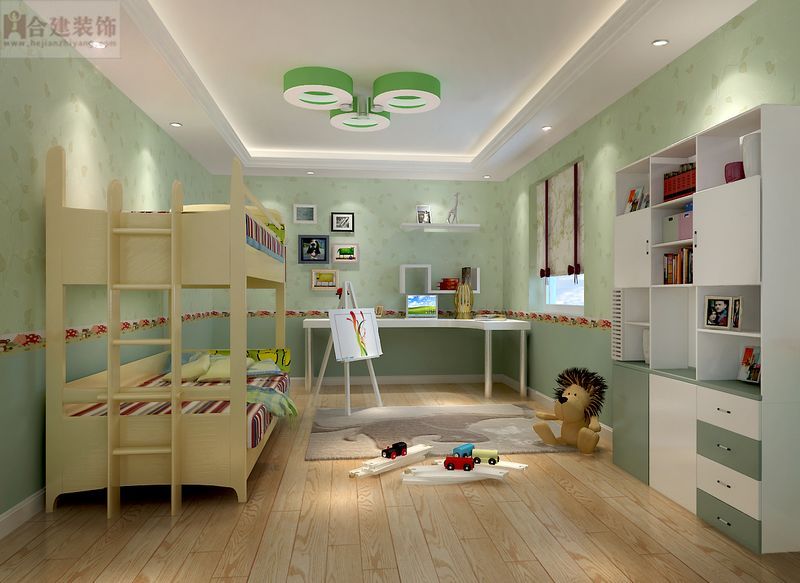 欧式 Loft 儿童房图片来自业之峰装饰旗舰店在西山壹号院欧式风格装修案例的分享