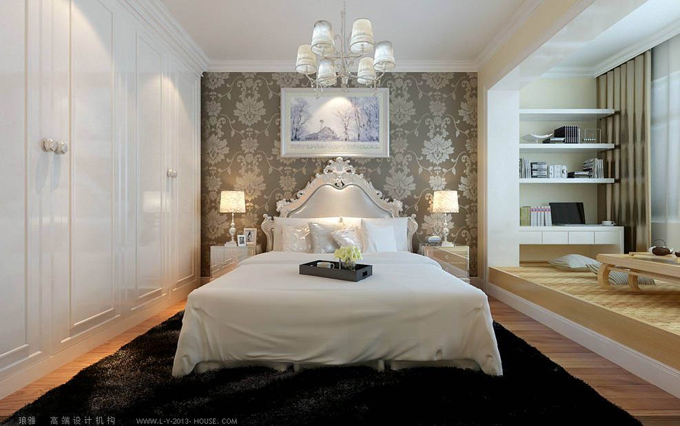 欧式 西华经典 96平米 二居 旧房改造 卧室图片来自实创装饰百灵在“老房装修”96平米西华经典的分享