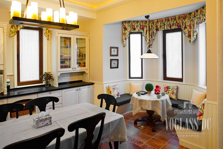 厨房图片来自别墅装修风格在珠江壹仟栋别墅装修设计案例的分享