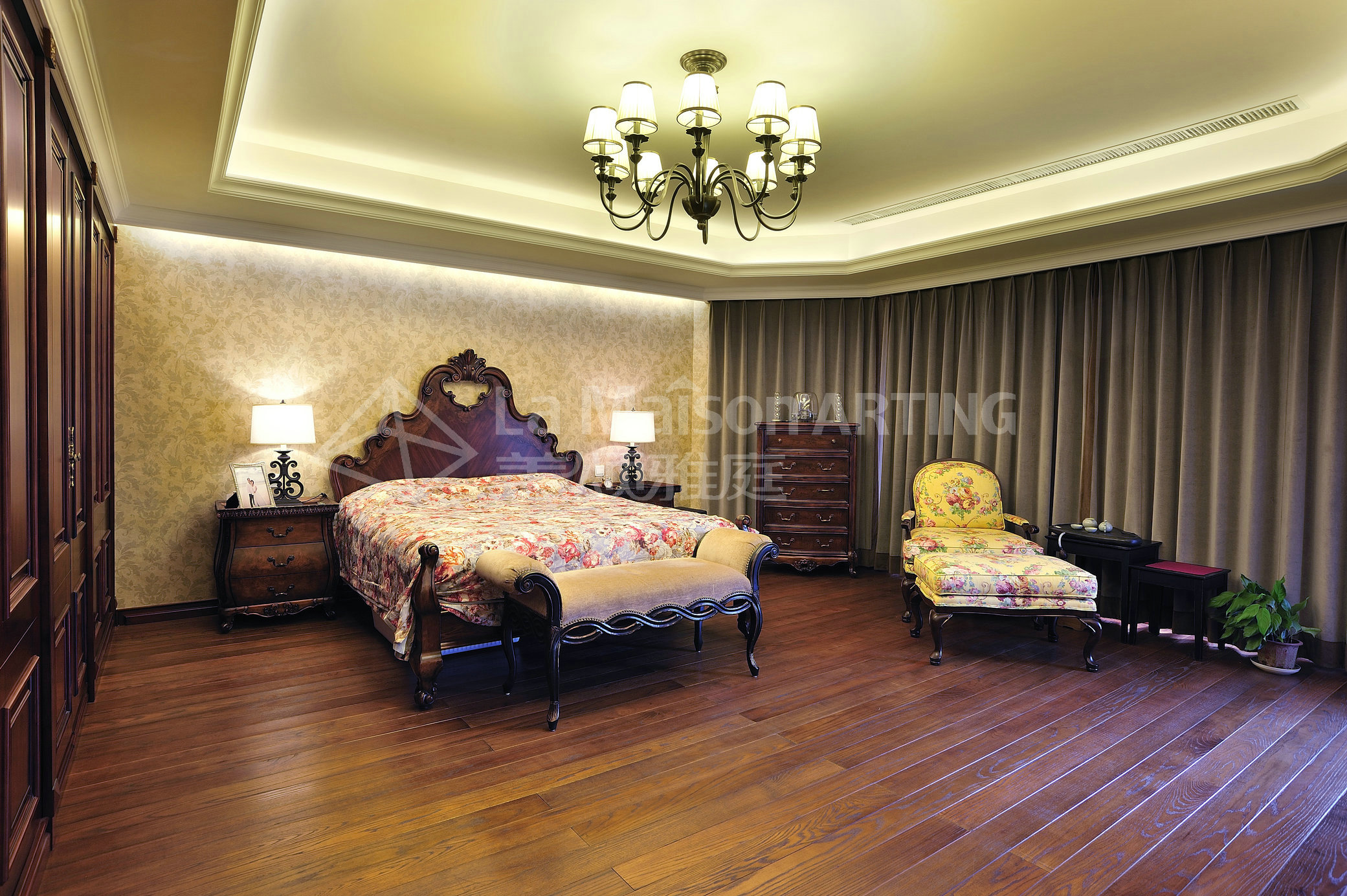 新古典 卧室图片来自美颂雅庭在十二橡树新古典别墅的分享