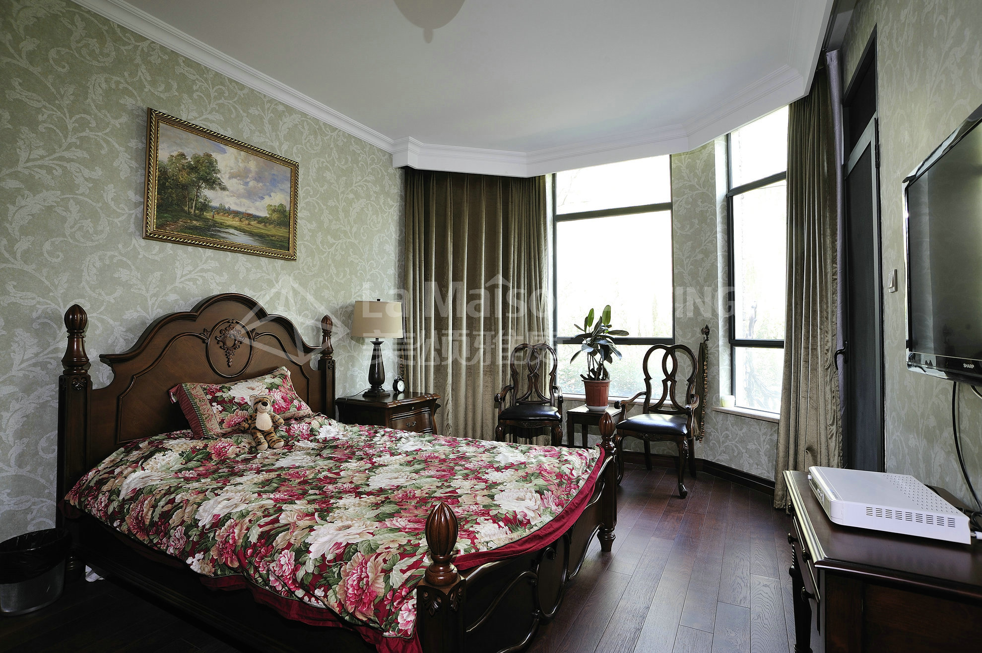 新古典 卧室图片来自美颂雅庭在十二橡树新古典别墅的分享