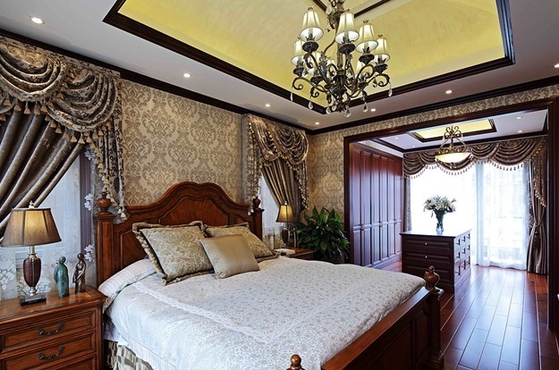 卧室图片来自合建装饰-二手房装修在北京玫瑰园的分享