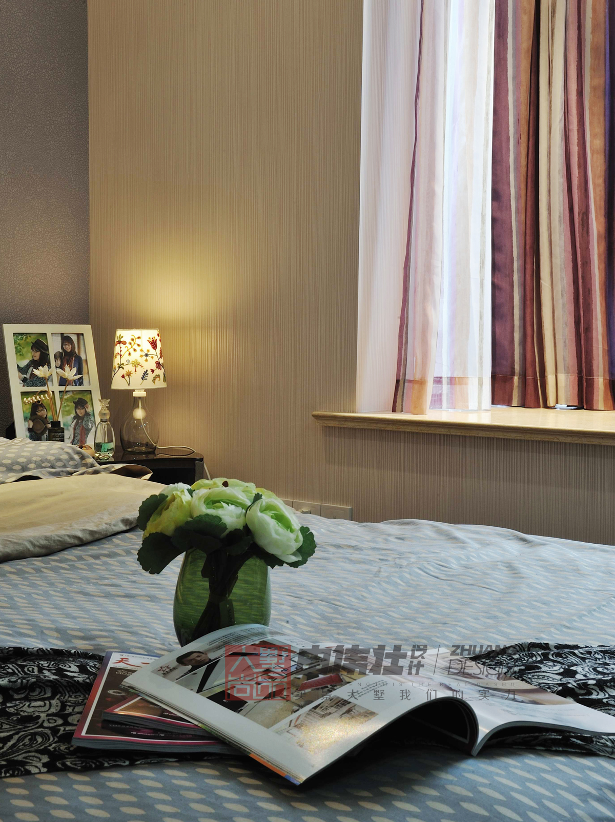 现代 实景 世茂三期 黑镜 卧室图片来自大墅尚品-由伟壮设计在『简·境』-现代风格的分享