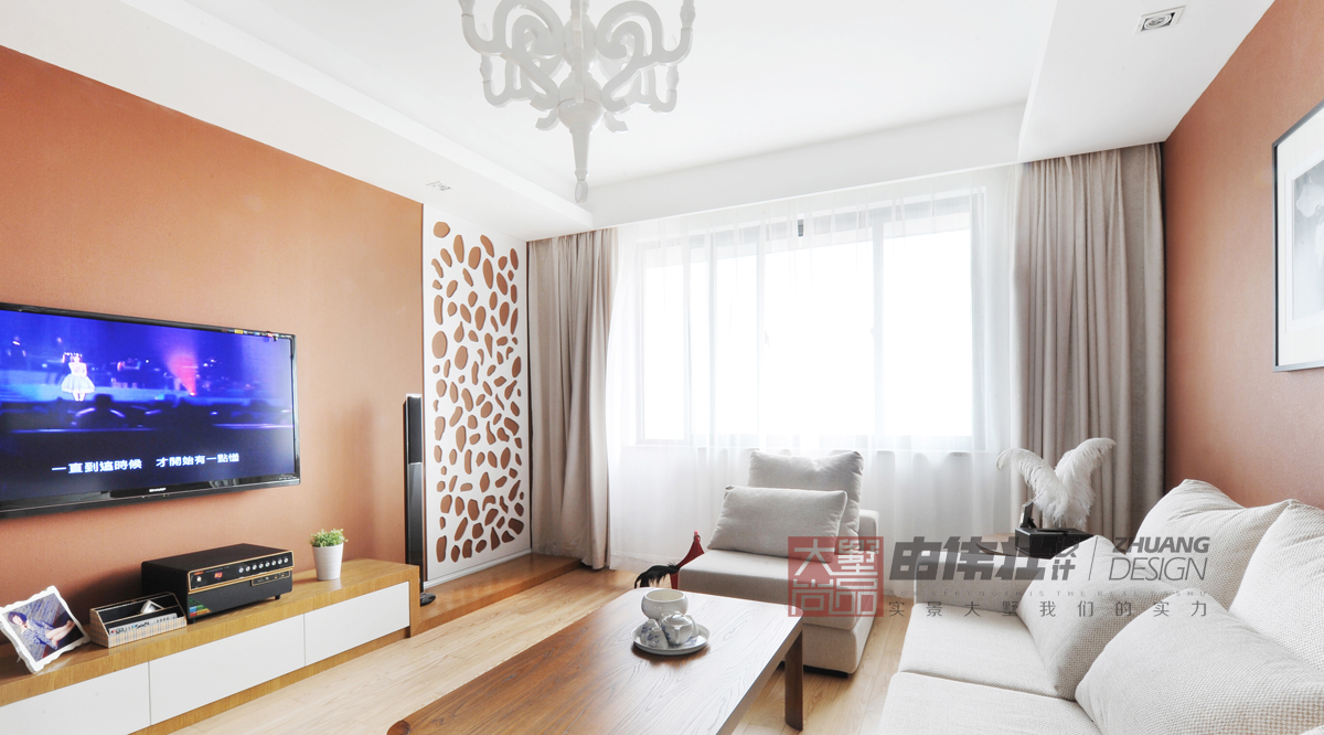 现代风格 新木 三居 白领 小资 客厅图片来自大墅尚品-由伟壮设计在『新木』-现代风格的分享
