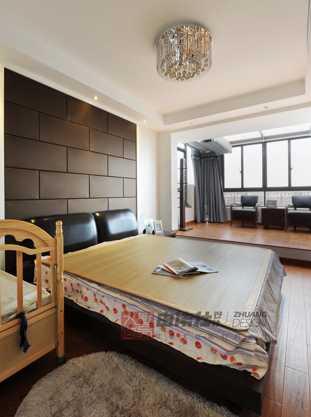 现代中式 荷塘月色 荷塘人家 公寓房 卧室图片来自大墅尚品-由伟壮设计在『荷塘人家』-现代中式的分享
