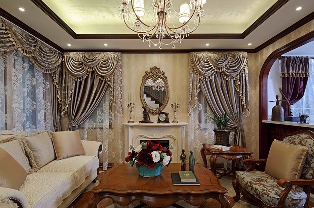 客厅图片来自合建装饰-二手房装修在北京玫瑰园的分享