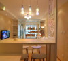媒体村小区-现代简约-一居室-装修案例设计——餐厅