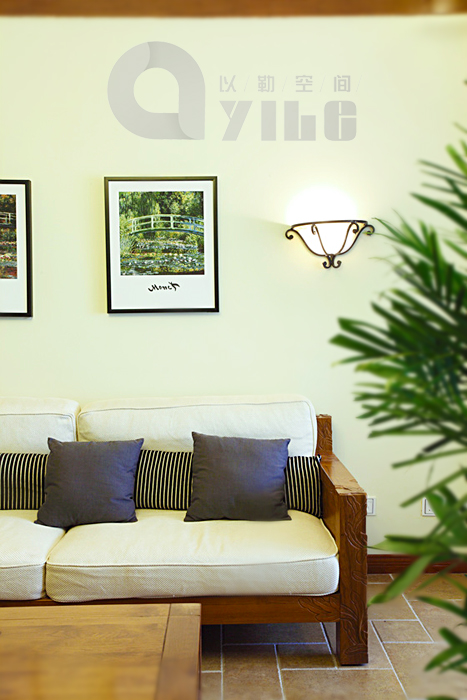 客厅图片来自以勒设计在细雨之夏的分享