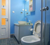 媒体村小区-现代简约-一居室-装修案例设计——卫生间
