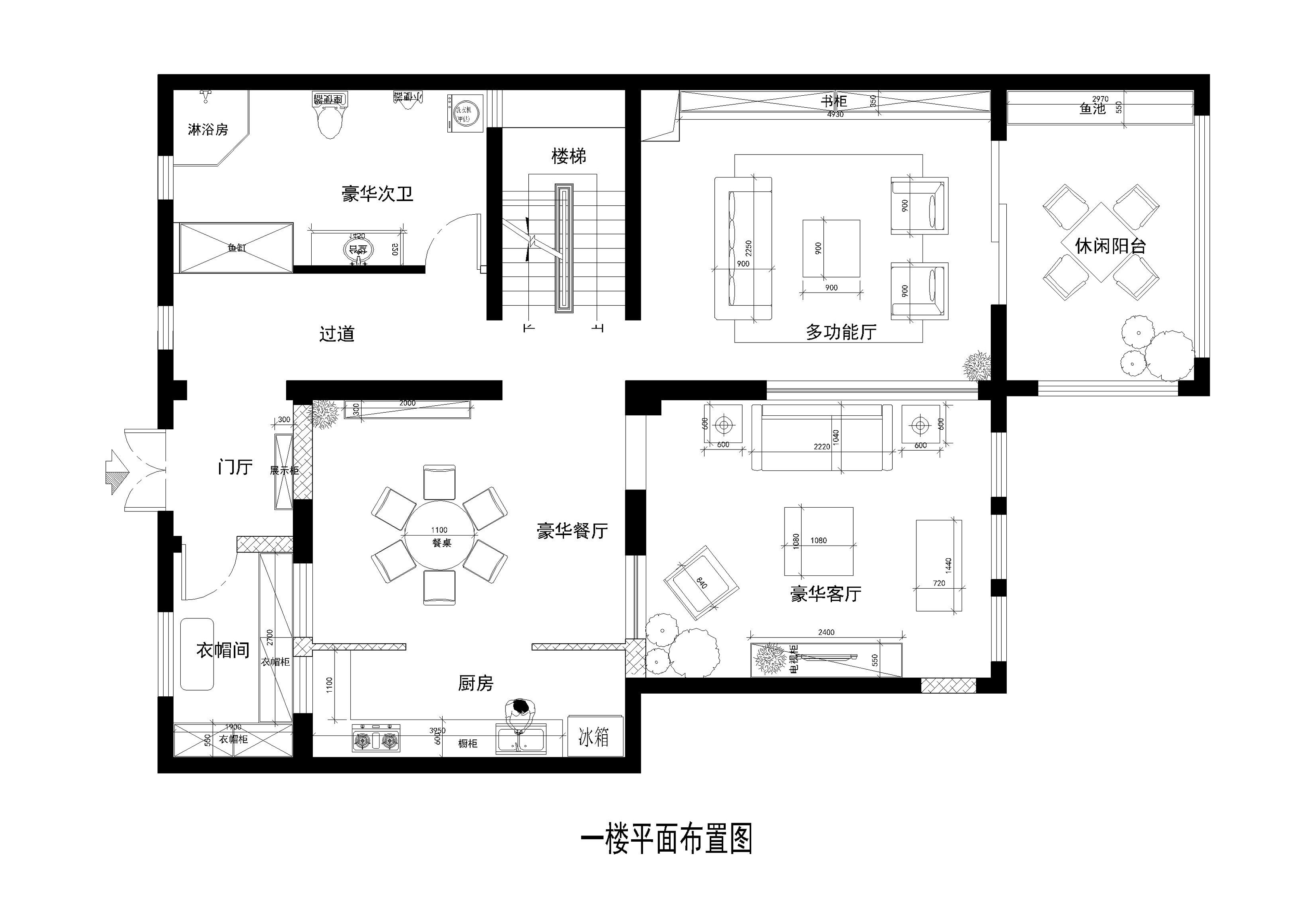 别墅装饰 美式乡村风 怀柔装修 新新小镇 成功老板 实创装饰 户型图图片来自实创装饰集团-家装部在55.5万打造轻松休闲奢华舒适别墅的分享