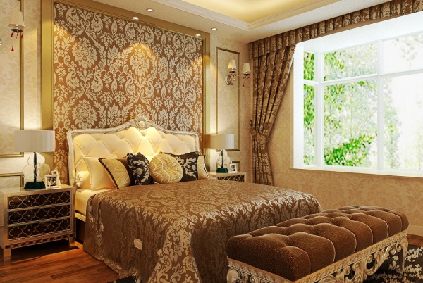 欧式 简约 卧室图片来自在古典浪漫者的栖息地的分享
