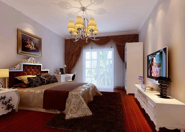 优雅 欧式生活 典雅 浪漫 卧室图片来自北京合建装饰在享受精品生活 简欧风格公寓设计的分享